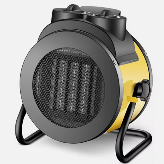 Electric Space Heater Garage Hot Air Fan Light-Weight Portable, 3 mode, 3s Quick Heating, Low noise